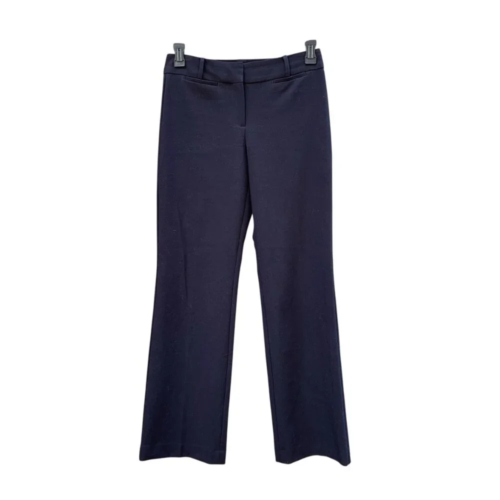 Talbots Navy Curvy Dress Pants Womens Size 4 - Picture 2 of 10